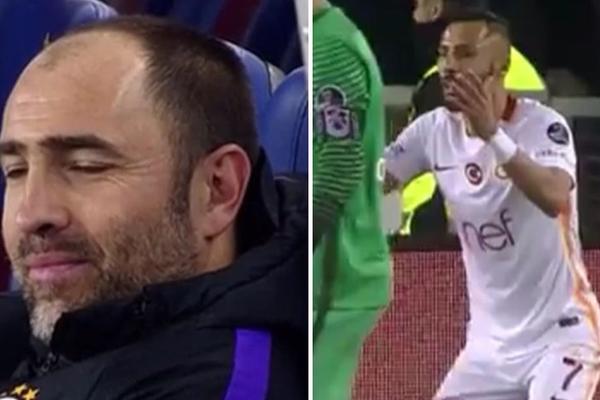 Druže, nas je sramota tvoje sramote! Face trenera i saigrača jasno govore koliko si se izblamirao! (VIDEO)