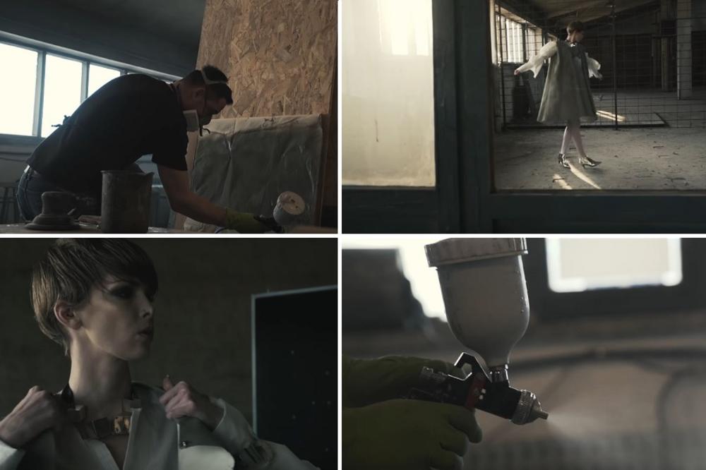 Ovako izgleda prva betonska haljina na svetu! (VIDEO)