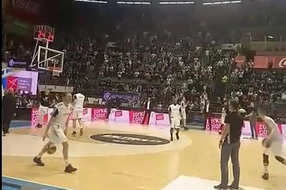 TEŠKI ROKENROL! Samo dve reči mogu da opišu Džikićev izlazak na vreli parket Pionira! (VIDEO)