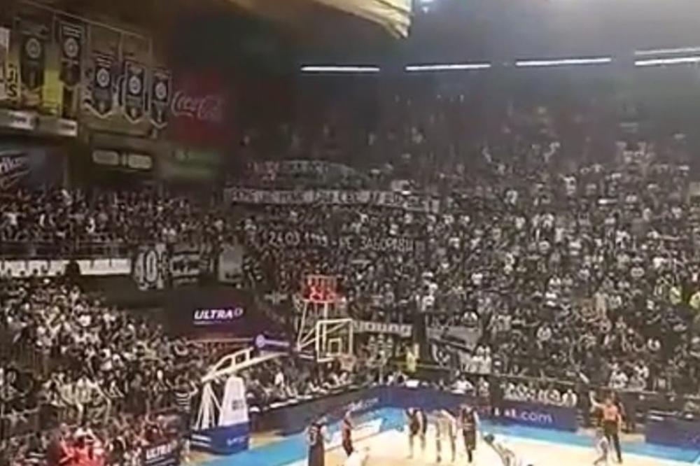 TA SLIKA... Svakog će pući snažna emocija zbog transparenta Grobara za NATO! (VIDEO)