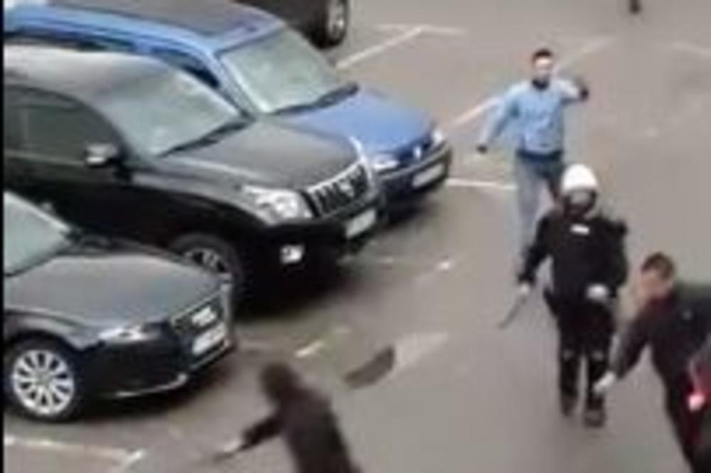 INCIDENTI U PODGORICI: Nije moglo bez okršaja Crnogoraca i Poljaka! (VIDEO)