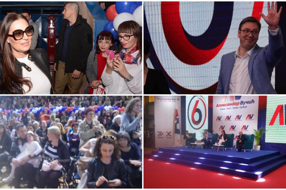 VUČIĆ LJUBIO RUKU CECI: Premijer i lider naprednjaka družio se s najlepšim ženama u SNS! Ovu pesmu Ceca mu je posvetila! (FOTO)