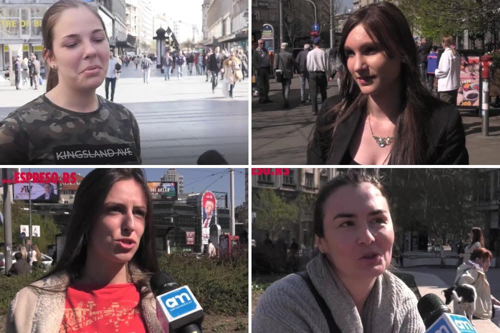 Ko je najseksi predsednički kandidat? Šešelj, Vučić, Beli, Boško? Šta kažu BG dame? (VIDEO)