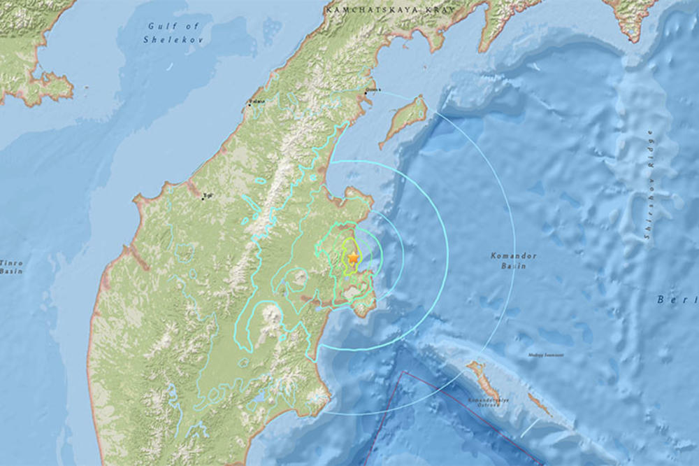 UZBUNA U RUSIJI: Snažan zemljotres pogodio Kamčatku, izdato upozorenje na cunami!