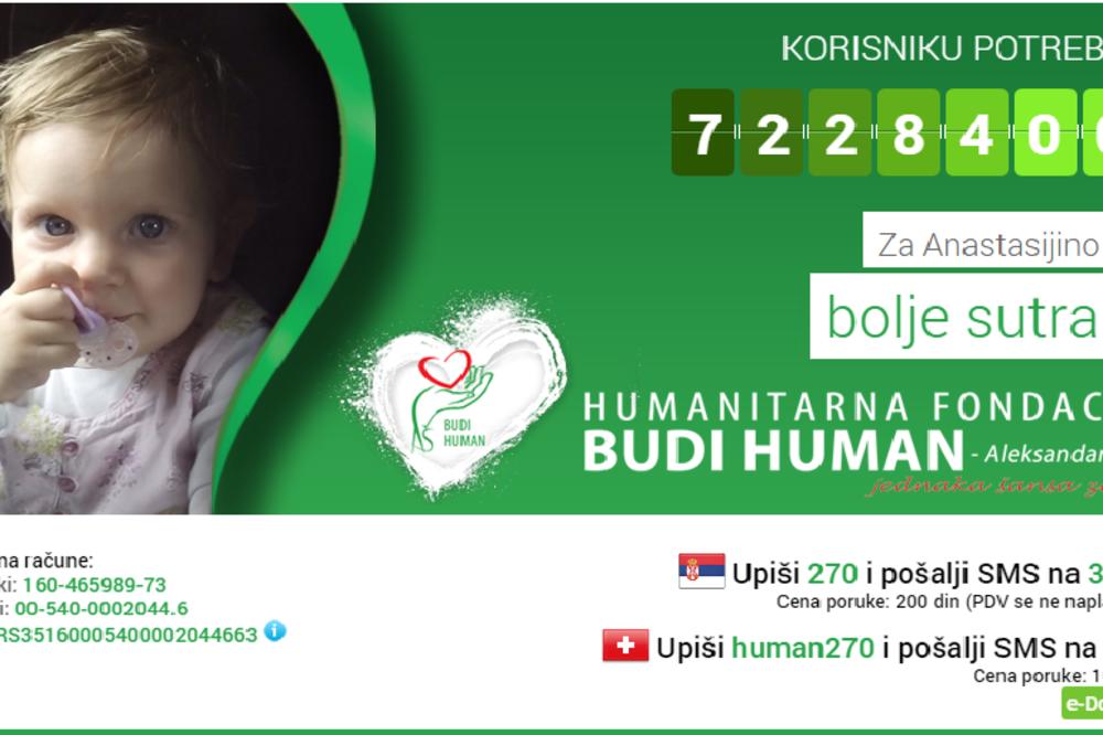 ANASTASIJA JE ZBOG TEŠKE BOLESTI VEZANA ZA KREVET: Možemo da joj pomognemo da bude kao i sva srećna deca!