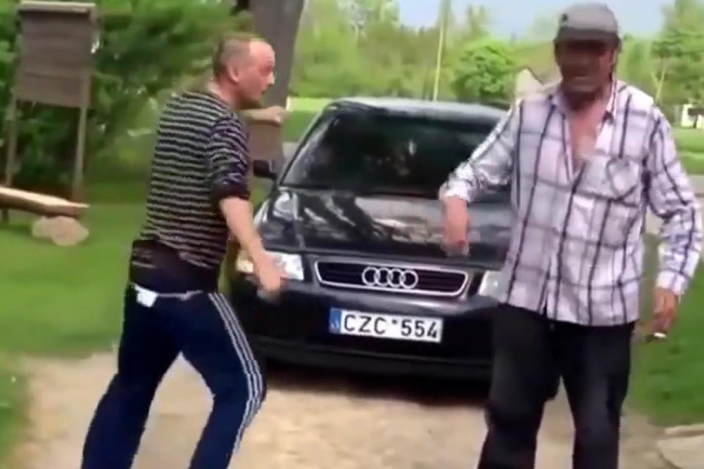 Pijana posla - KAD PRORADI ALKOHOL, tuča postaje i više nego smešna! (VIDEO)