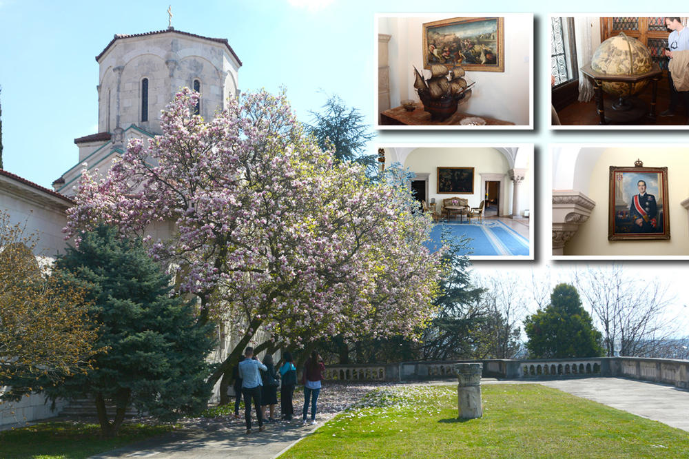 Na zidu Rembrant, a tu je i Tito gledao filmove! Ušli smo u kraljevski dvor na Dedinju, DOM KARAĐORĐEVIĆA! (FOTO)