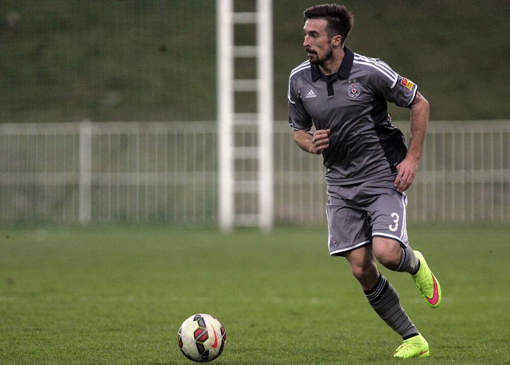 Vladimir Volkov u dresu Partizana