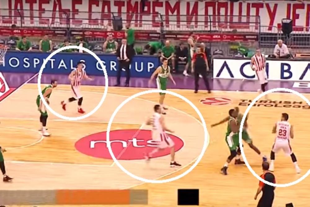 Zvezdin trio u TOP-u Evrolige! Košarkaška tika-taka našla mesto među najboljima na kontinentu! (VIDEO)