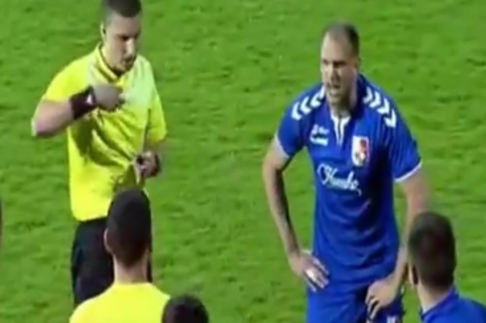 GOVEDO JEDNO! Bivši igrač crno-belih vrištao u facu i vređao sudiju meča sa Partizanom! (VIDEO)