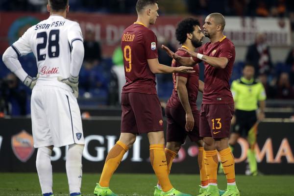 ČOVEK JE NEZAUSTAVLJIV! Edin Džeko izdominirao, Vučica ganja Damu po Apeninima! (VIDEO)