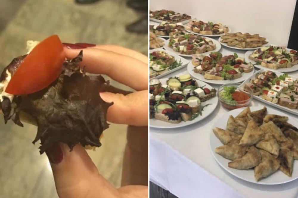 Jela sam čuveni botovski sendvič u centrali SNS! Mnogo je dobar, oždrala sam se! (FOTO)