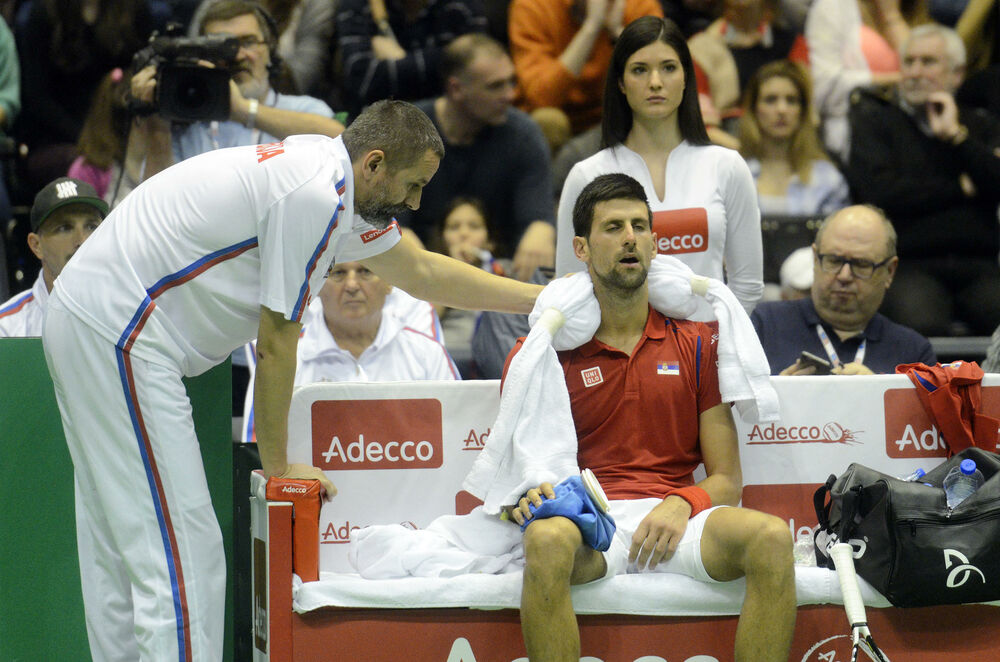 Bogdan Obradović, Novak Đoković