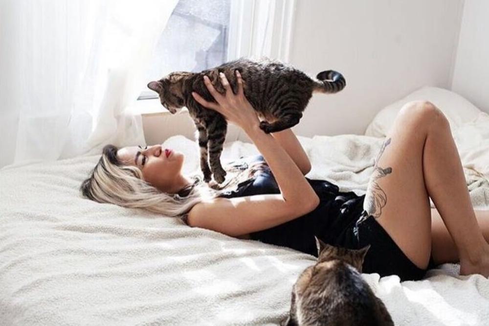 Samo za momke! Seksi devojke i njihove mačkice (FOTO) (GIF)