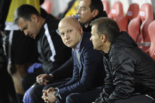 MARKO NIKOLIĆ NA STADIONU: Stigao odgovor na pitanje da li će biti na klupi Partizana? (FOTO) (VIDEO)