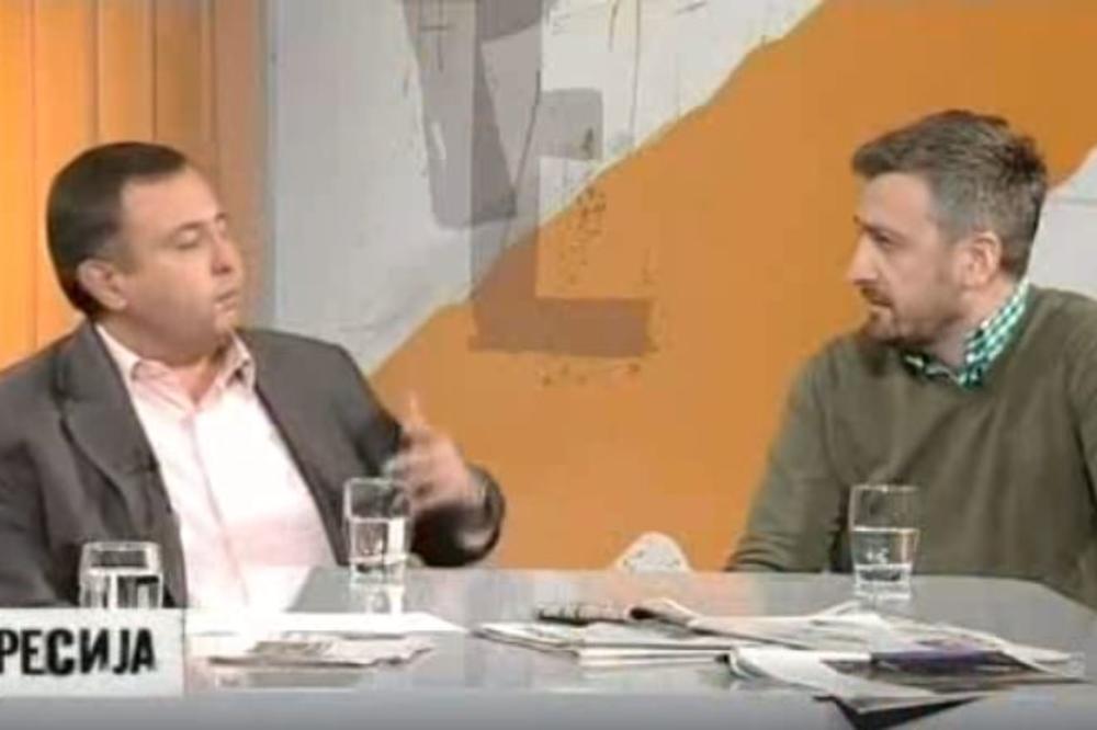 ZAMALO TUČA ZBOG IZBORA! Prozivali se, vređali, vikali... Pogledajte fajt analitičara i novinara! (VIDEO)