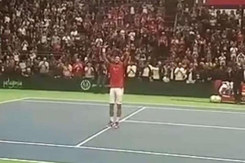 PIONIR EKSPLODIRAO! Novak je jednim gestom pokazao da nema krize kada igra za Srbiju! (VIDEO)