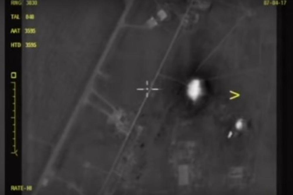 RUSKI DRON SNIMIO KAKO TOMAHAVK UDARA SIRIJSKU VOJSKU: Sve je bilo mirno, a onda odjednom... (VIDEO)