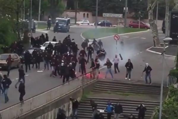 Ludačka akcija Delija zbog koje je nastao haos ispred Juga? Neverovatno je šta su navijači Zvezde pokušali da urade?  (VIDEO)