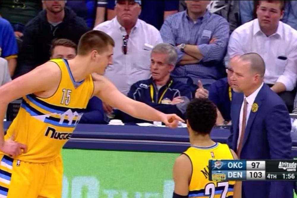 JOKIĆ MORA DA SE ODMORI! Da li ova rečenica trenera Denvera znači zbog reprezentacije? A pomešao nas je i s Hrvatima!  (VIDEO)