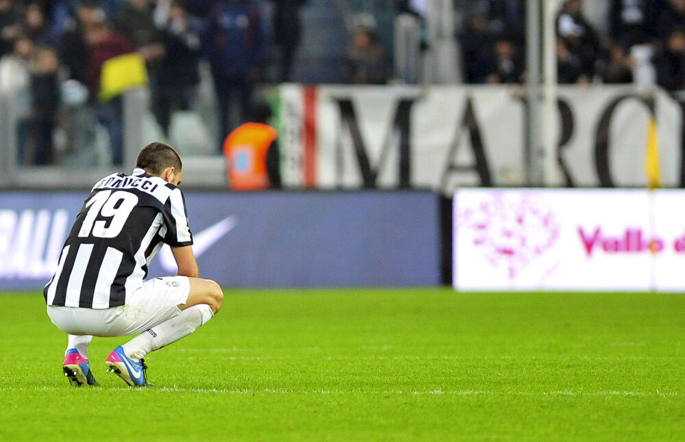 Bonući u prvom mandatu u Juventusu  