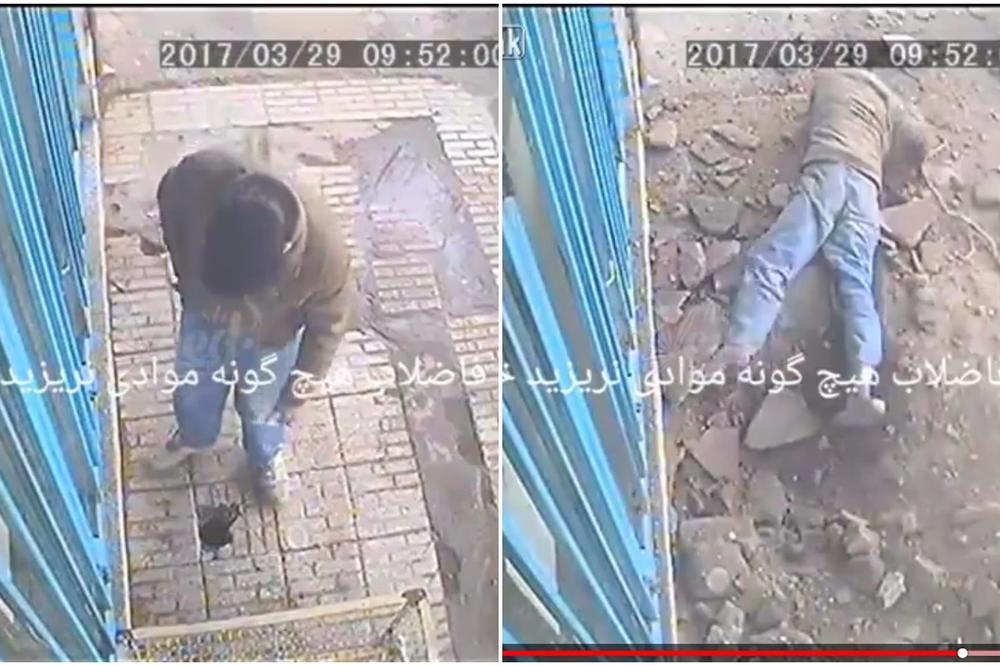 UBACIO JE UPALJENU CIGARETU U ŠAHT: Žaliće što je to uradio DO KRAJA ŽIVOTA! (VIDEO)