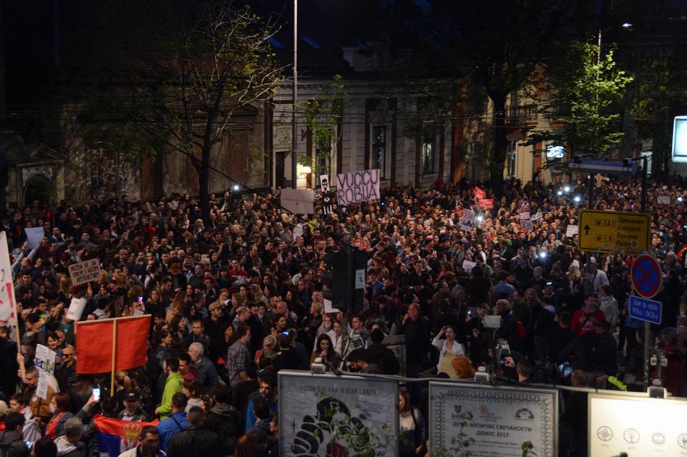 GOTOV PROTEST, U BEOGRADU SE SUTRA NEĆE ŠETATI! Evo kada se studenti ponovo okupljaju! (VIDEO)