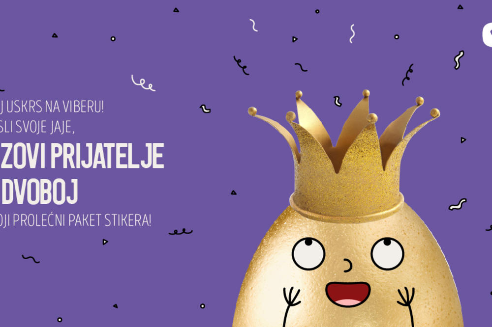 PROSLAVITE USKRS VESELO: Kucanje Viberovim jajima na novom prazničnom botu