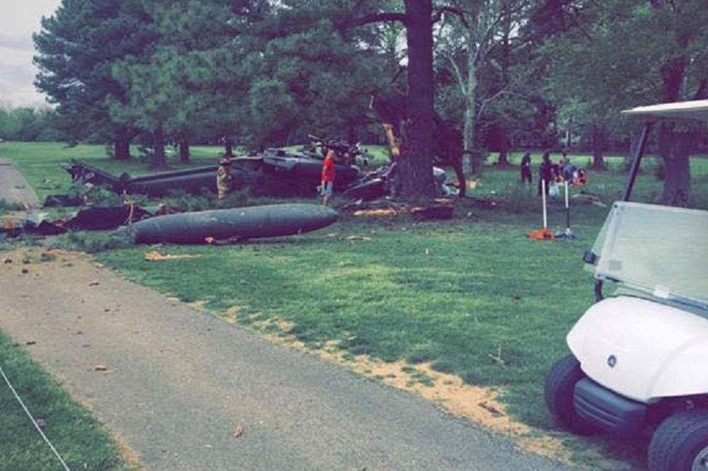 UŽASNA EKSPLOZIJA U MERILENDU: Helikopter se survao na teren za golf, 1 osoba na mestu mrtva! (FOTO) (VIDEO)