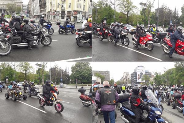 BAJKERSKI SPEKTAKL! Ovako zvuči i izgleda kad 100 MAŠINA protutnji ulicama BG! (FOTO) (VIDEO)