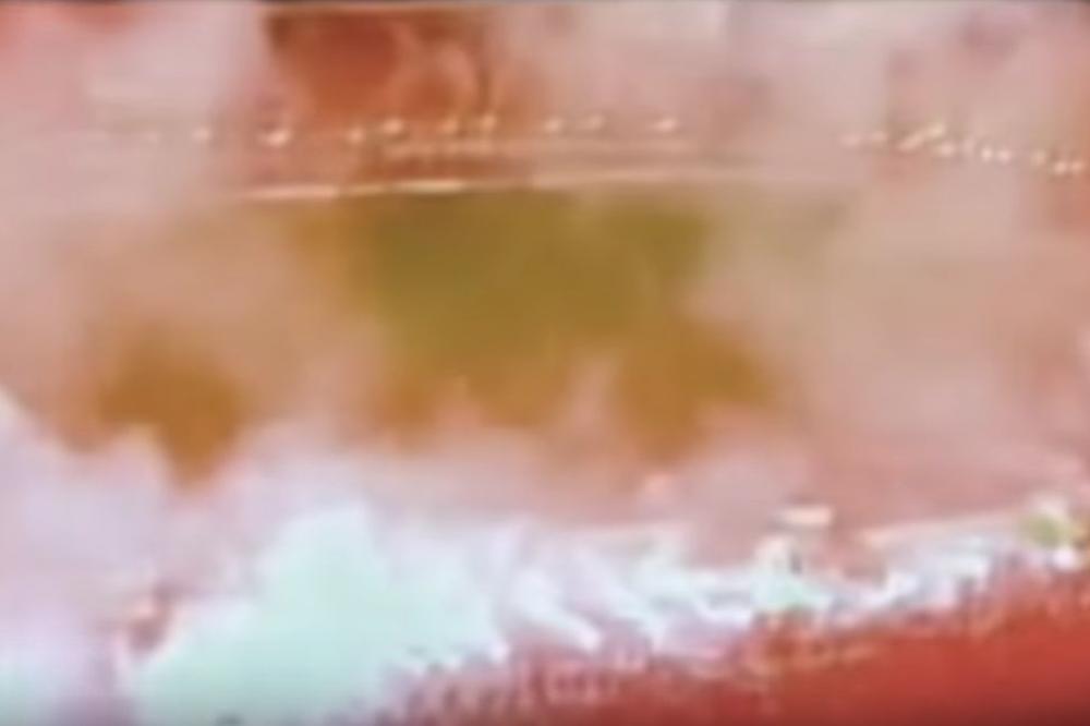 Veliki crveni krug i u njemu Zvezda! (VIDEO)