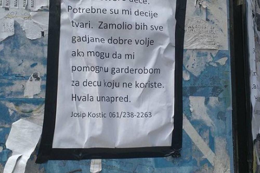 IMAM ČETVORO DECE, DOBIJAM SAMO POMOĆ OD 2.000 DINARA: Pozvali smo oca čiji je vapaj dirnuo Srbiju! (FOTO)