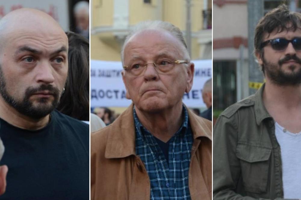 OVO SU POZNATI koji su PODRŽALI PROTEST: Svi bi trebali da budu ovde i da pokažu lojalnost! (FOTO)