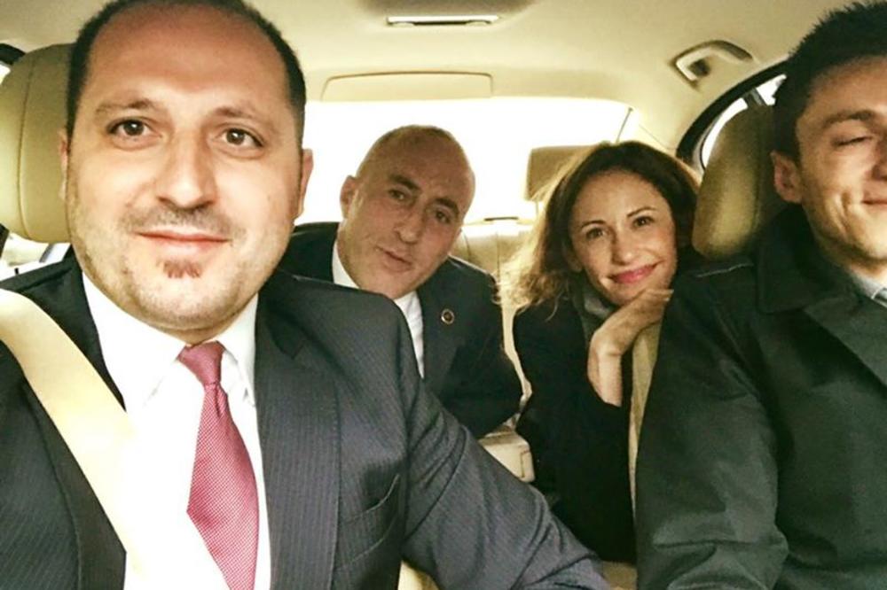 SLOBODAN, NA PUTU KUĆI: Prva fotografija Haradinaja nakon odluke suda! (FOTO)