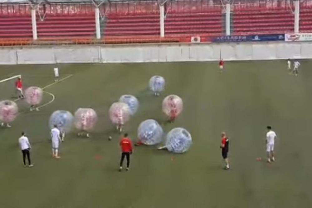 OVO JE HIT! Šou-program na treningu Voždovca! (VIDEO)