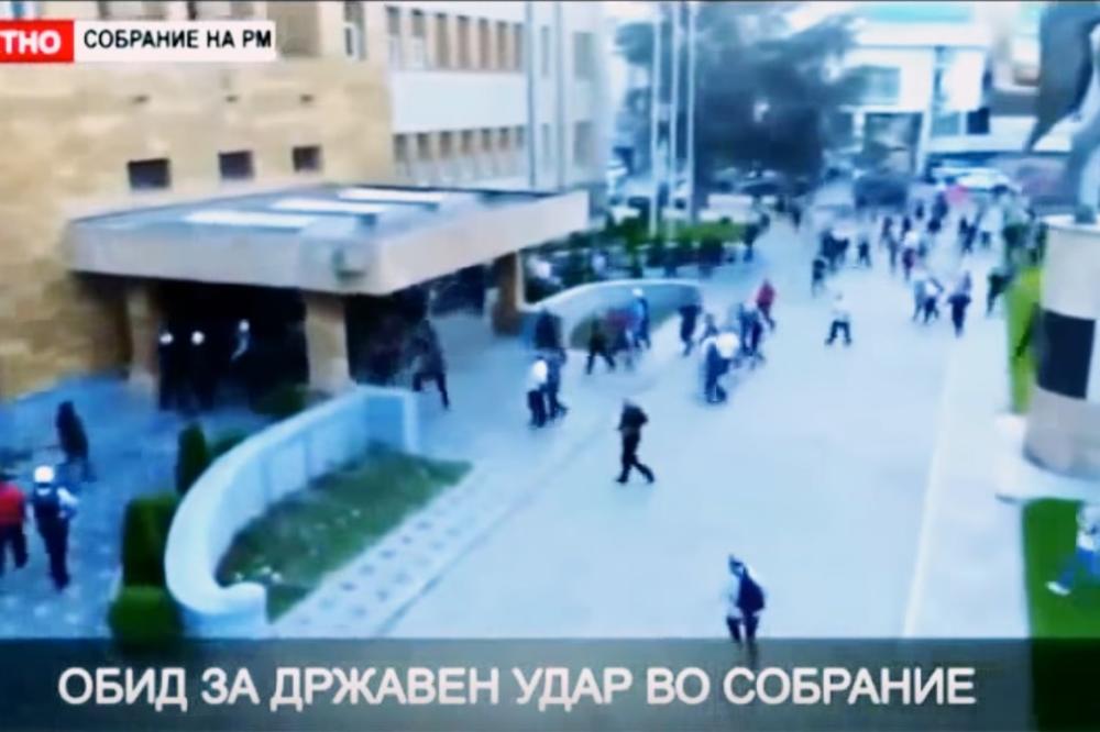 SKOPLJE - DAN NAKON NEMIRA: Situacija normalizovana, POVREĐENI POSLANIK u kritičnom stanju! (VIDEO)