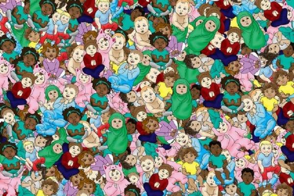 Ako pronađete bebu koja spava za manje od 30 sekundi, vaša inteligencija je iznad proseka! Sat u ruke i testirajte se! (FOTO)