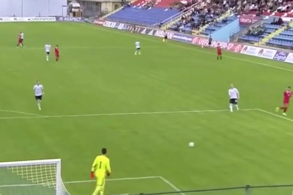 PA, ŠTO TO, SINE? Neviđen kiks golmana Srbije doneo prednost Nemcima! (VIDEO)