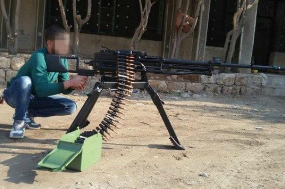 TRAGOM KOJOTA: Kako je mitraljez SRPSKE ZASTAVE završio u Siriji? (VIDEO)