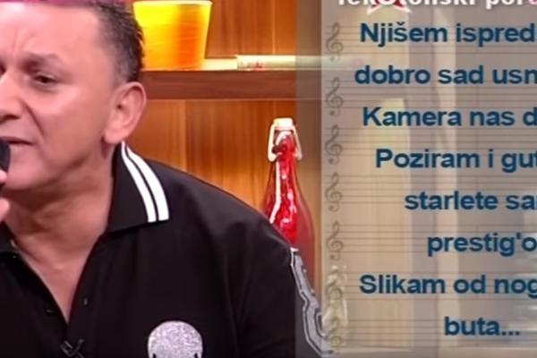 LAVEŽ JEDAN, DRUGI, TREĆI...I NA ŠOLJI OPET SNIMAM, BATERIJE NEMA: Šako bez blama otpevao OVO i izdominirao!