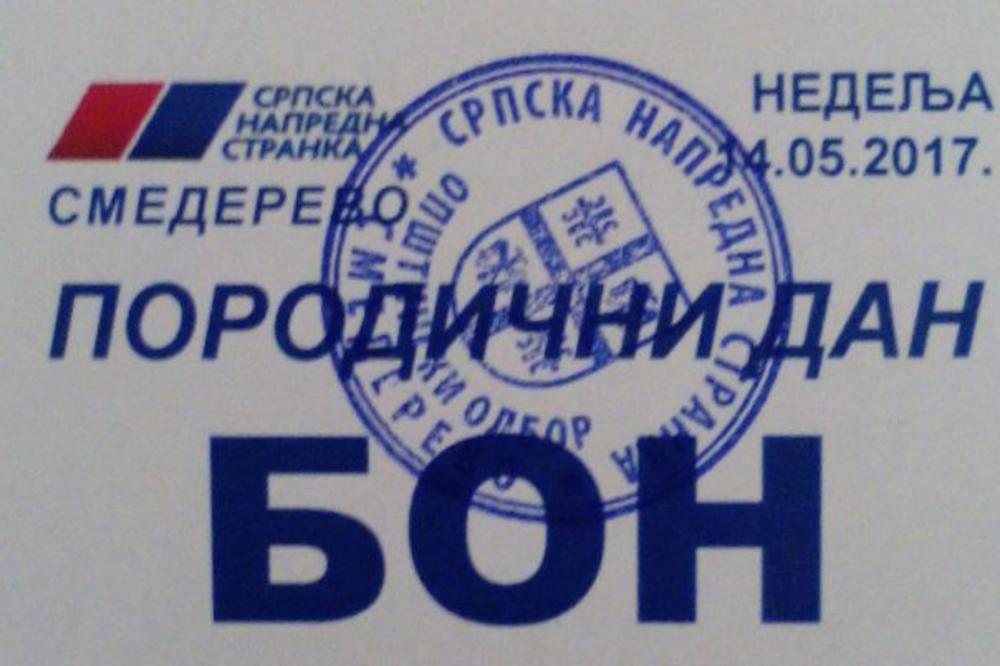 BOT - BON! Botujte porodično uz Naprednjake! Hit fotka iz Smedereva zaplila Srbiju! (FOTO)