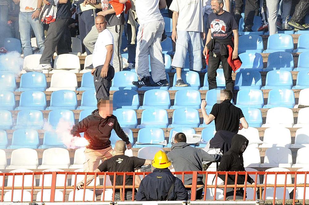 HRVAT HULIGAN PUŠTEN IZ ZATVORA: Damir je DIVLJAO na stadionu Partizana a sada je na slobodi pre isteka kazne!