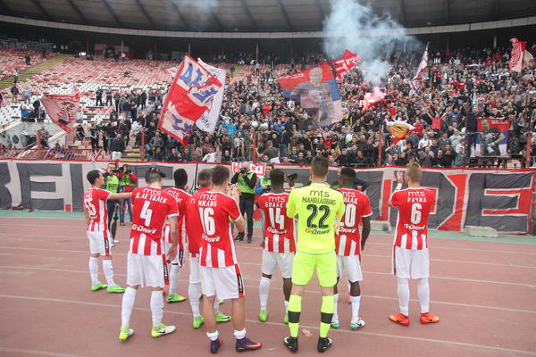 Napadaču Crvene zvezde je VEOMA ČUDNO što njegova ekipa nije prva! (FOTO)
