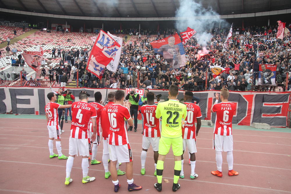 Napadaču Crvene zvezde je VEOMA ČUDNO što njegova ekipa nije prva! (FOTO)