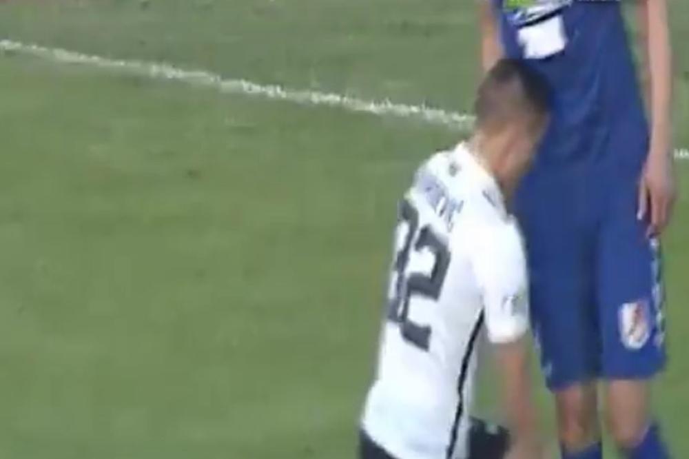 PRVA GUŽVA NA ČAIRU: Đurđević udario glavom igrača Radničkog i prošao bez kartona!