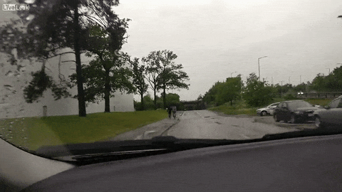 Nisu mu dali da prođe, udarali po autu, a onda je usledila elegantna osveta (VIDEO)