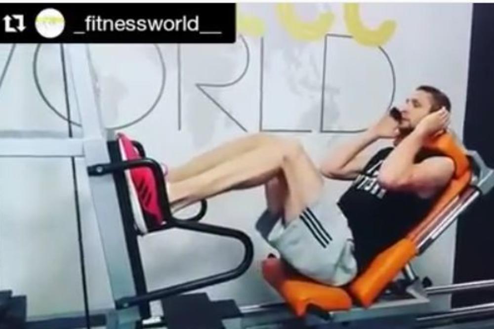 ZGIBOVI, BENČ I OSTALO: Pogledajte kako se košarkaši Partizana spremaju za nastavak sezone! (VIDEO)