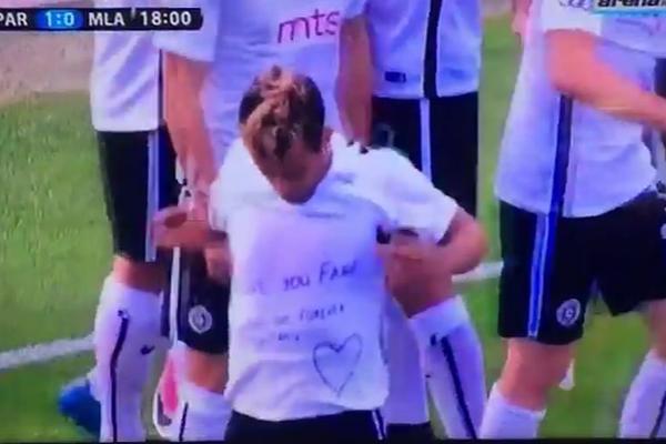 OKEAN EMOCIJA U HUMSKOJ! Leonardova poruka navijačima Partizana je nešto što će Grobari pamtiti zauvek! (VIDEO)