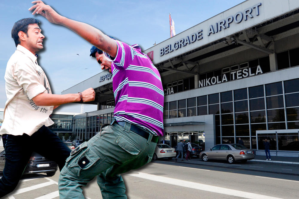 TUČA ŠOKIRALA BG AERODROM: Albanac i Makedonac se KRVNIČKI pošibali naočigled svih!
