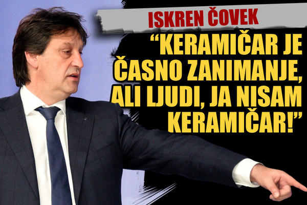 NISAM KERAMIČAR, OVO JE MOJE PRAVO ZANIMANJE: Bata Gašić je, verovali ili ne, BAŠTOVAN!